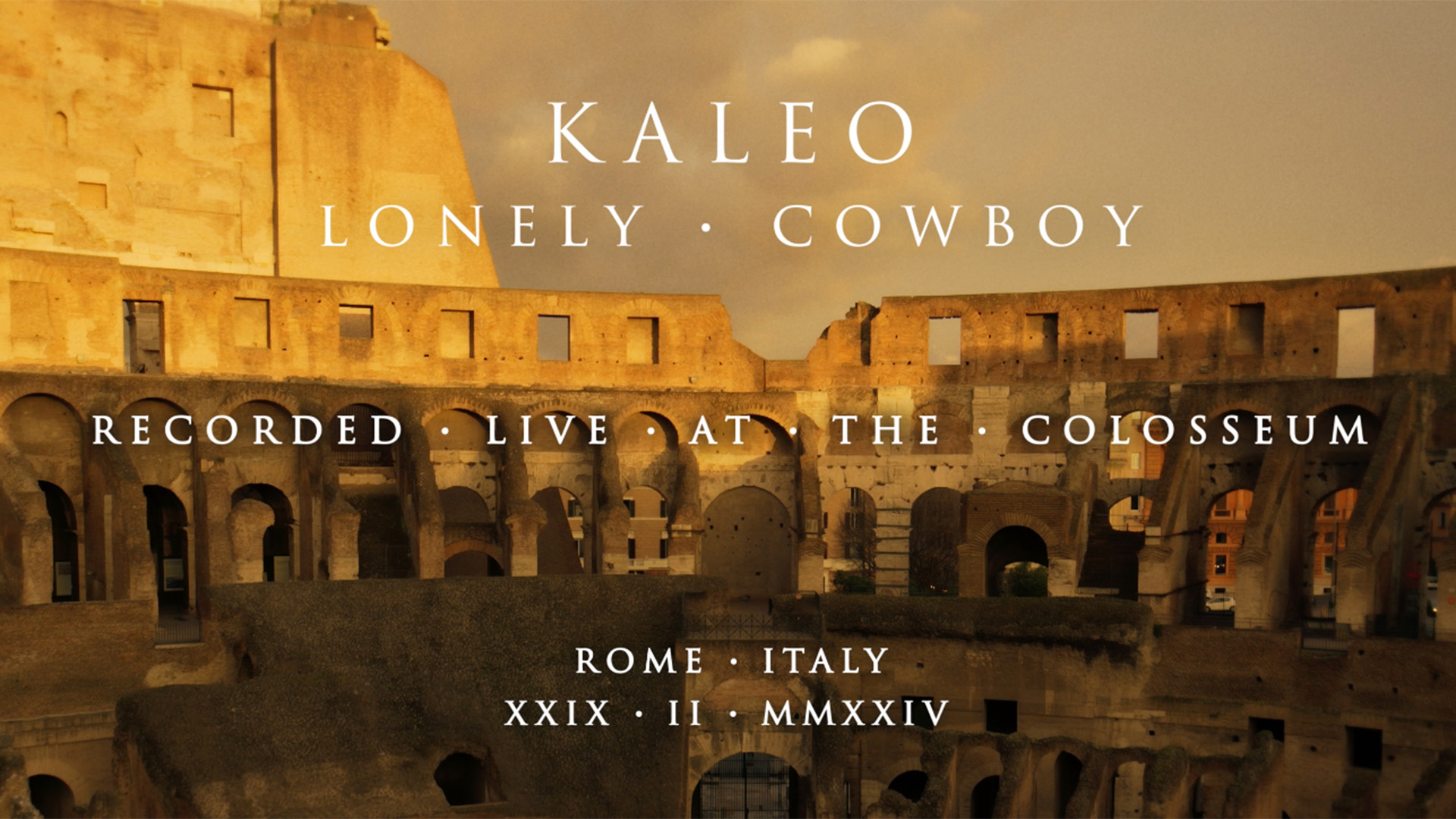 Lonely Cowboy [Live at the Colosseum]